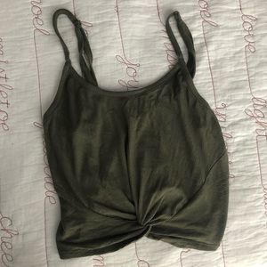 Cropped tank top